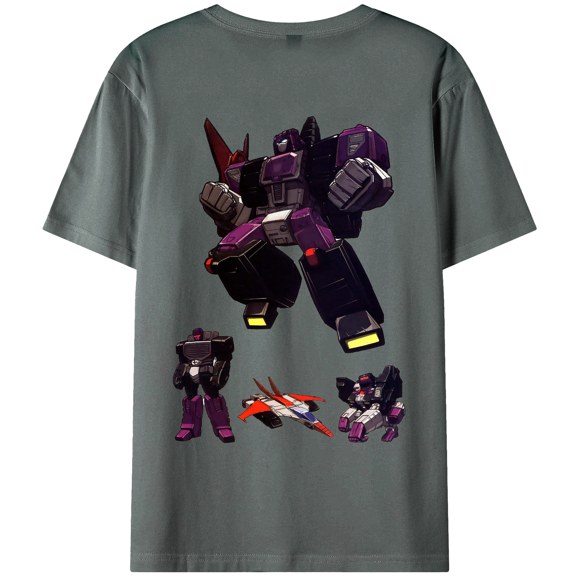 （画像用）  綿100％ メンズ半袖Tシャツ（バックプリント） 通気性
